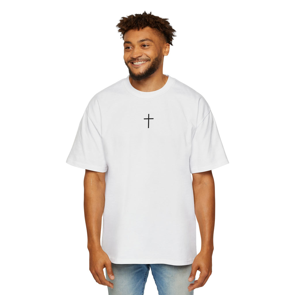 Philippians 4:13 Oversized Tee – Strength Through Faith