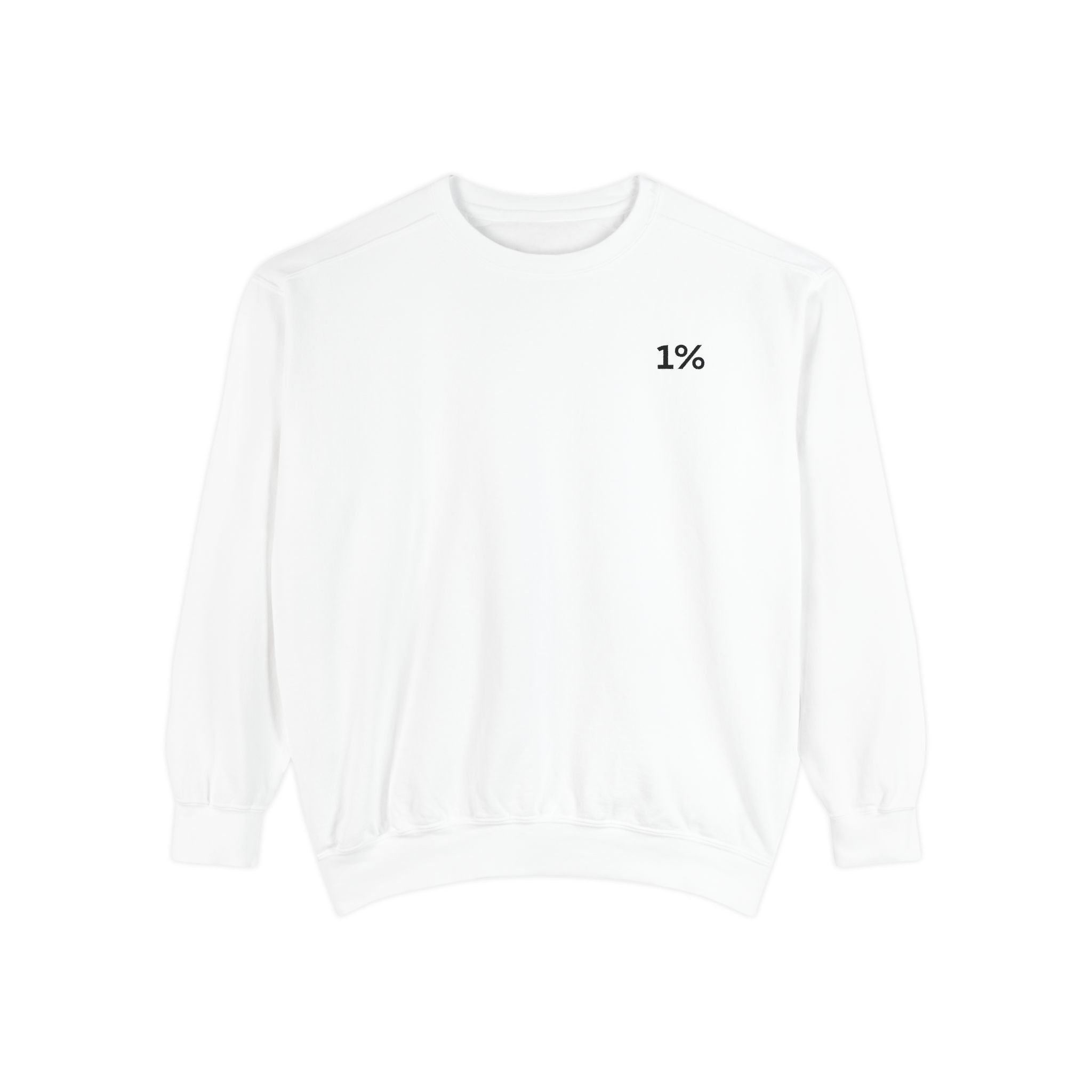 1% Better Sweatshirt – Minimal Daily Discipline Edition
