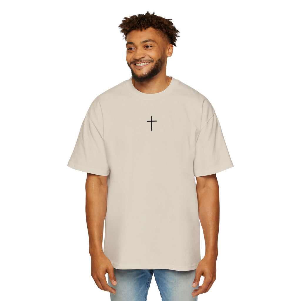 Philippians 4:13 Oversized Tee – Strength Through Faith