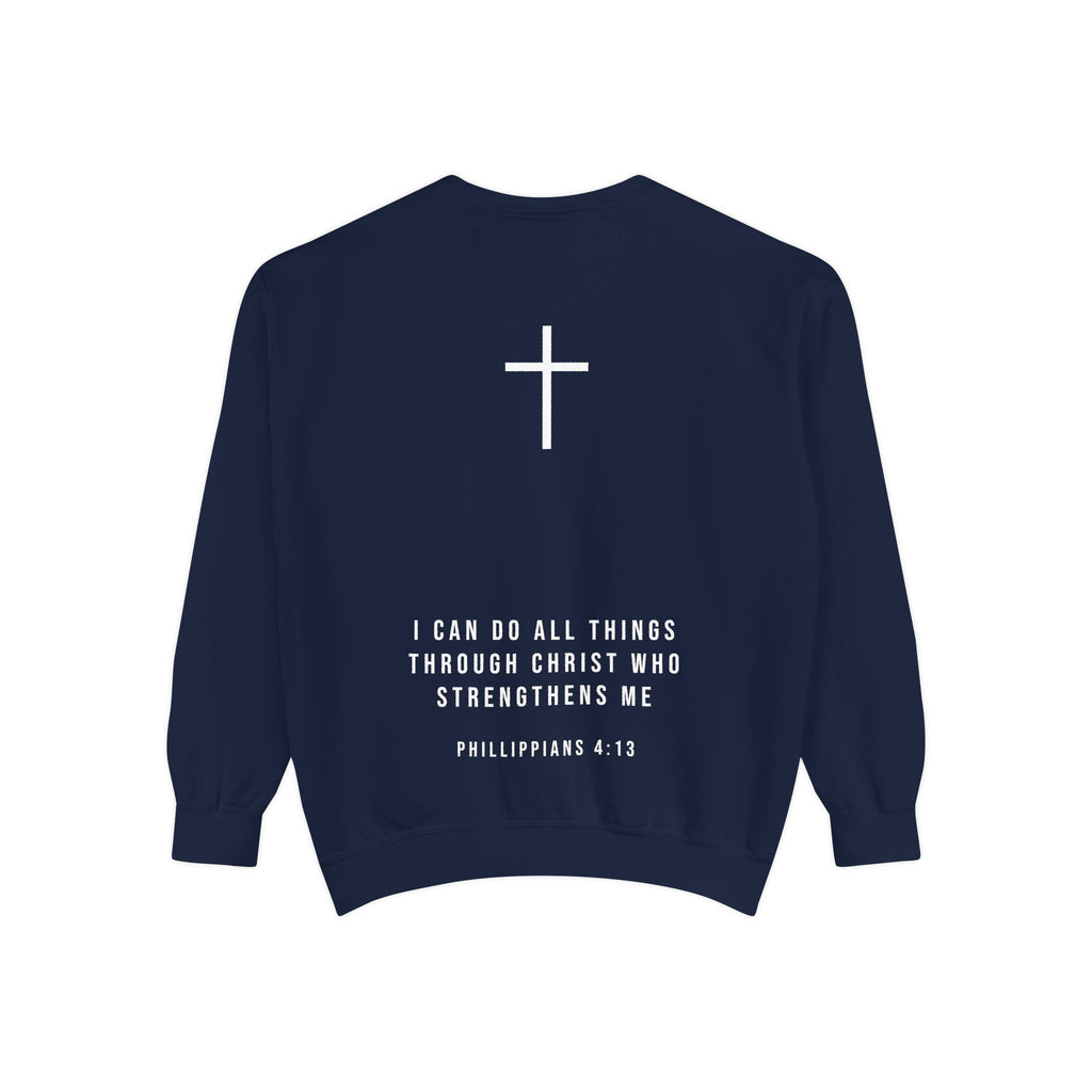 Philippians 4:13 Sweatshirt – Strength Through Christ