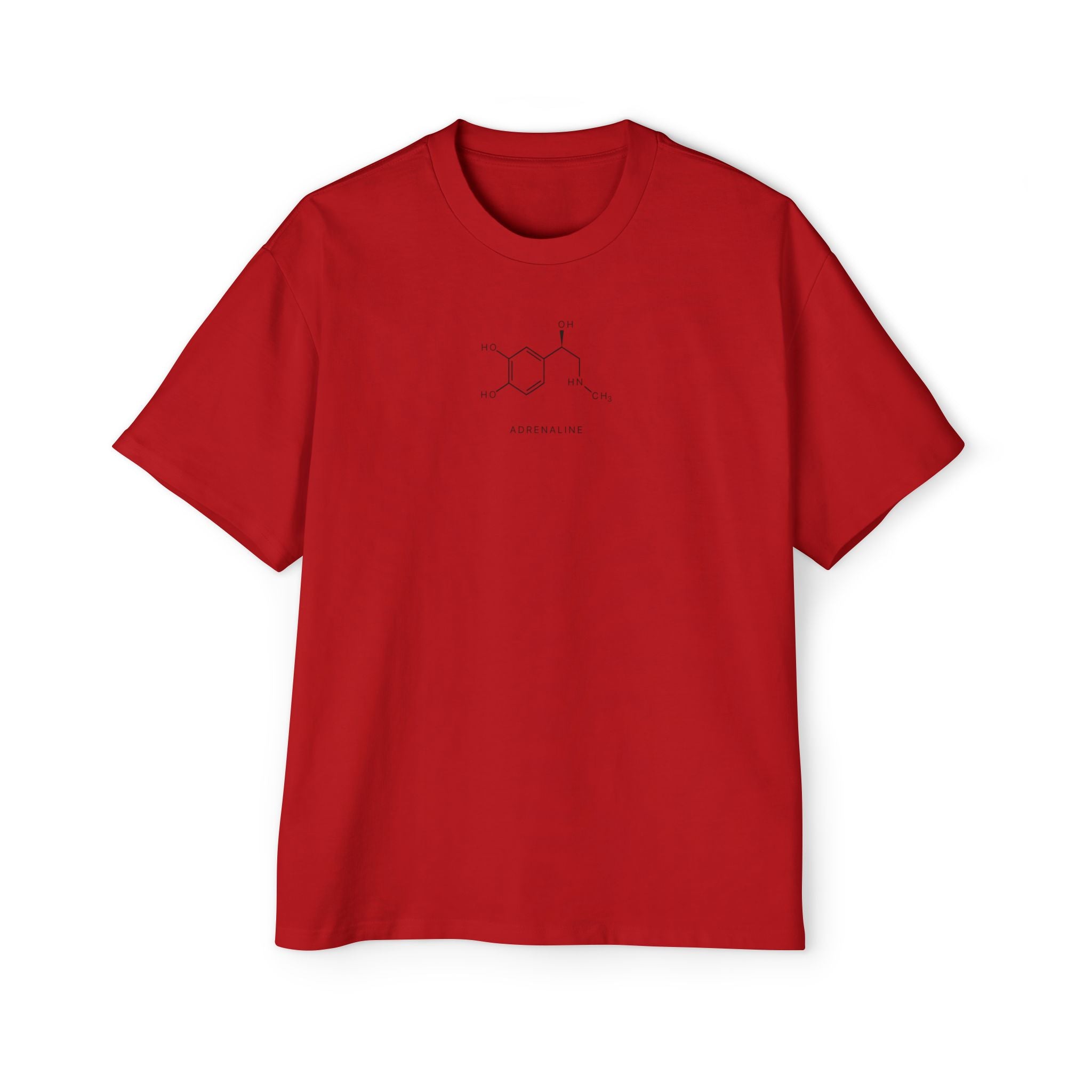 Adrenaline Molecule Oversized Tee – Fuel the Rush