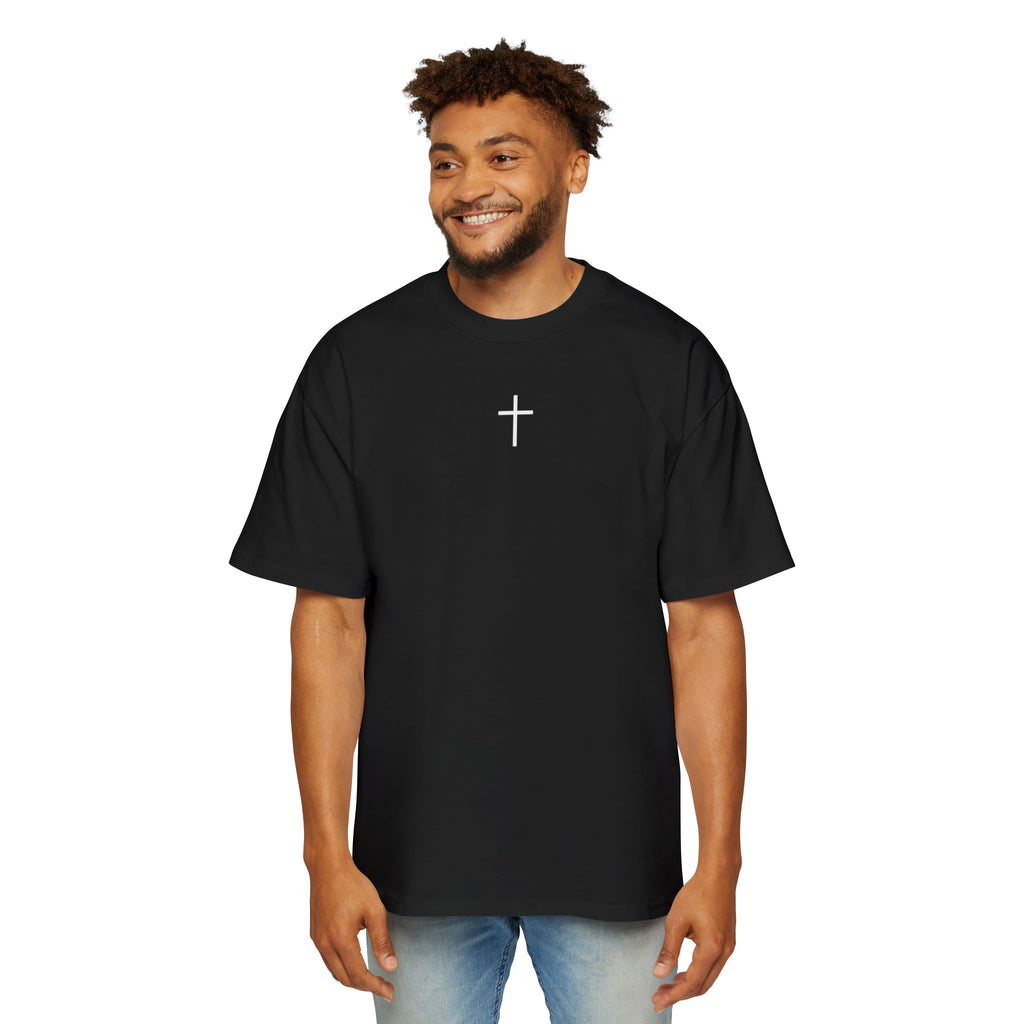 Philippians 4:13 Oversized Tee – Strength Through Faith