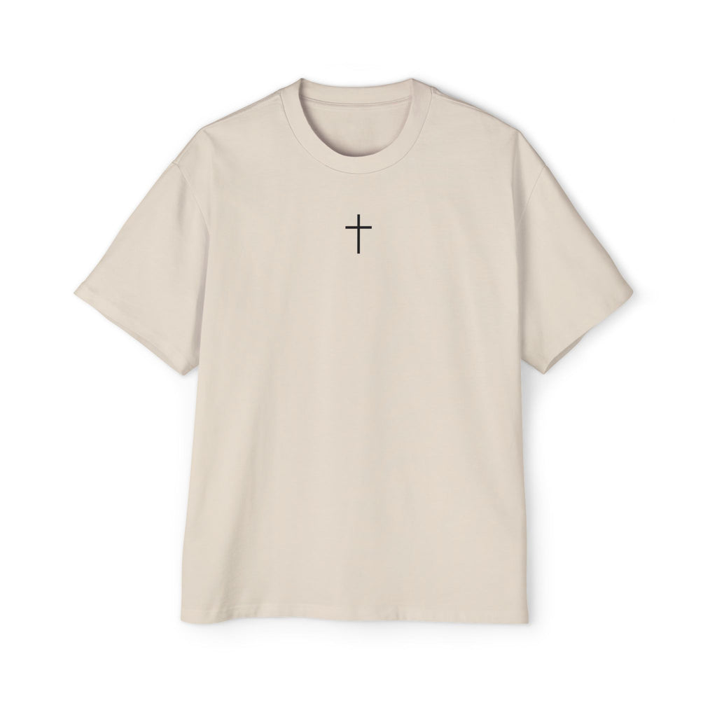 Philippians 4:13 Oversized Tee – Strength Through Faith