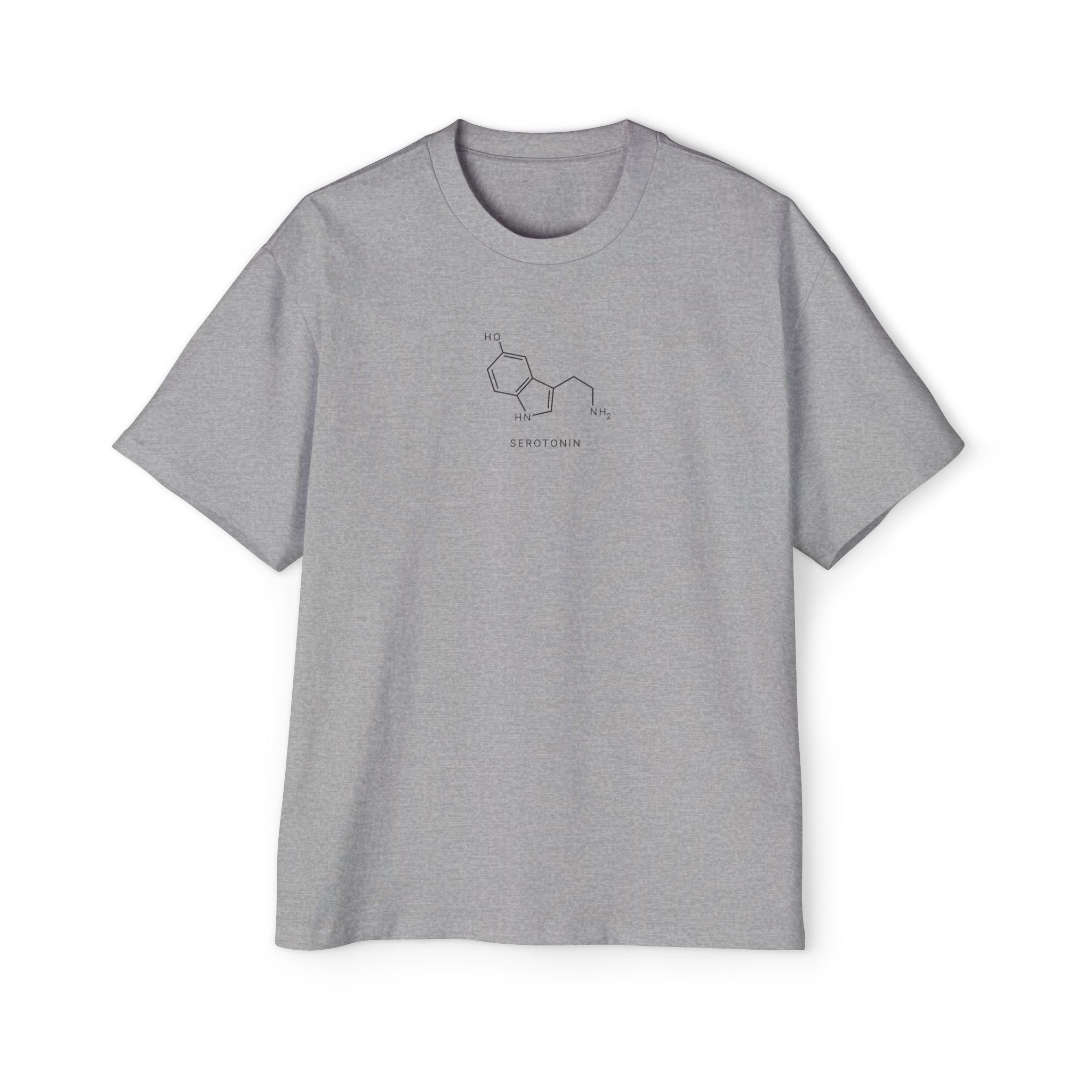 Serotonin Molecule Oversized Tee – Mood Wears Muscle