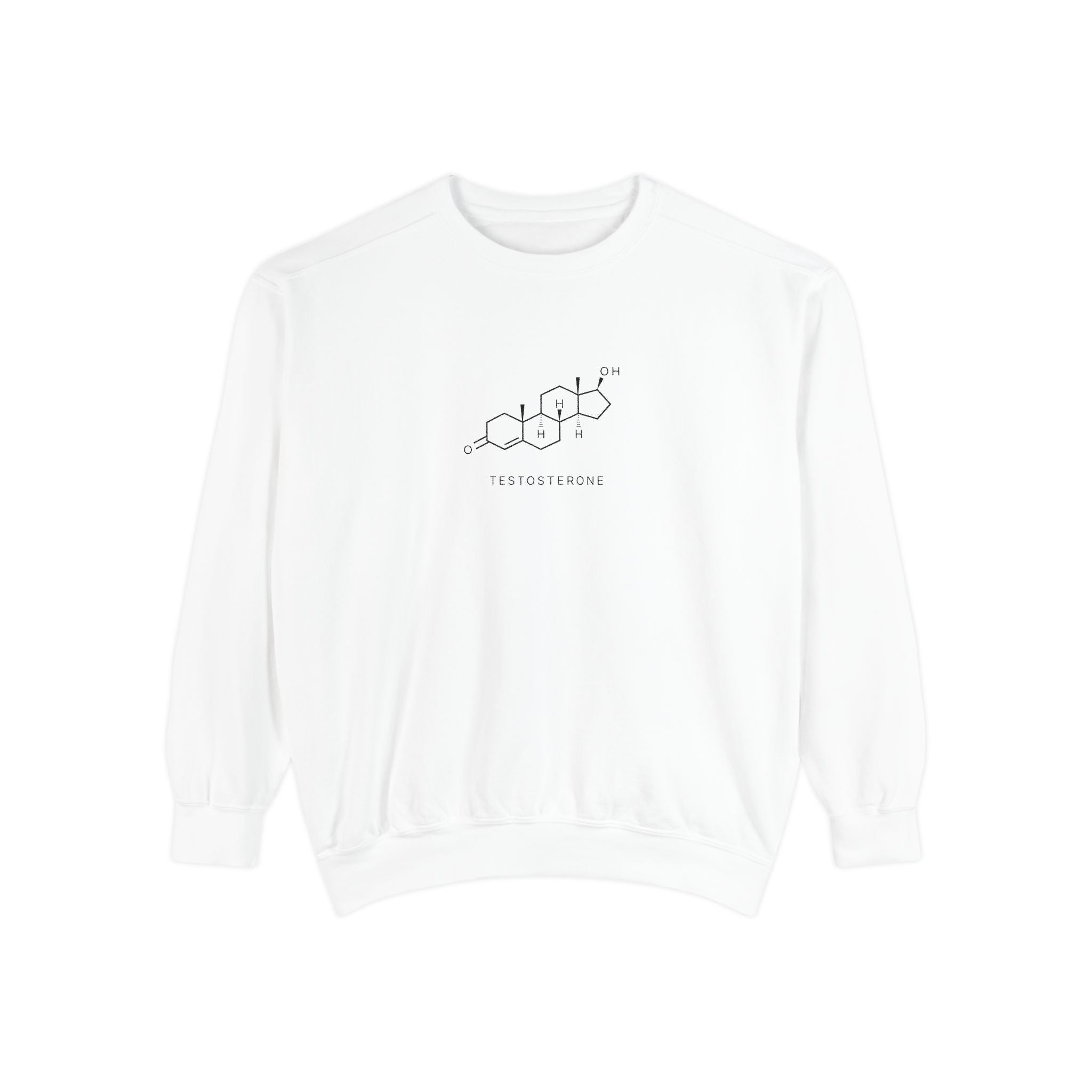 Testosterone Molecule Sweatshirt – Built Different